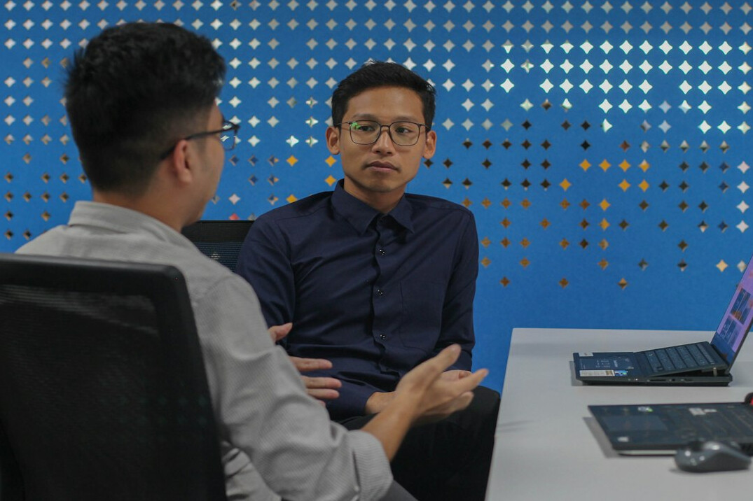 professional team discussion